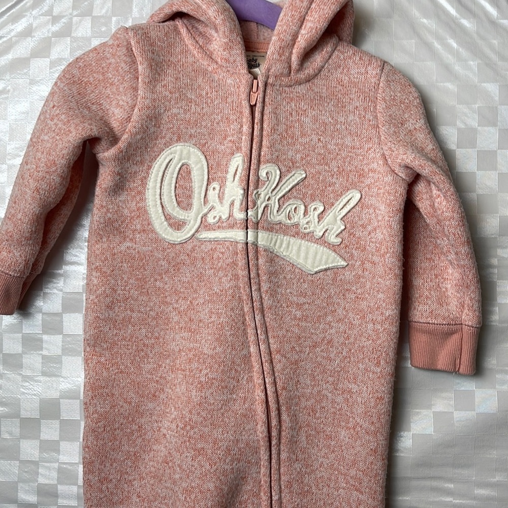 Oshkosh bodysuit pink
